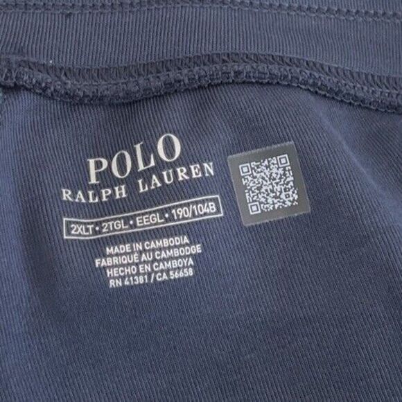 Polo Ralph Lauren Men’s Sz 2XLT Dark Navy Blue Jogger Pants Sweatpants NWT - Picture 7 of 7